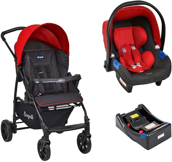 Carrinho Travel System Burigotto Ecco + Base